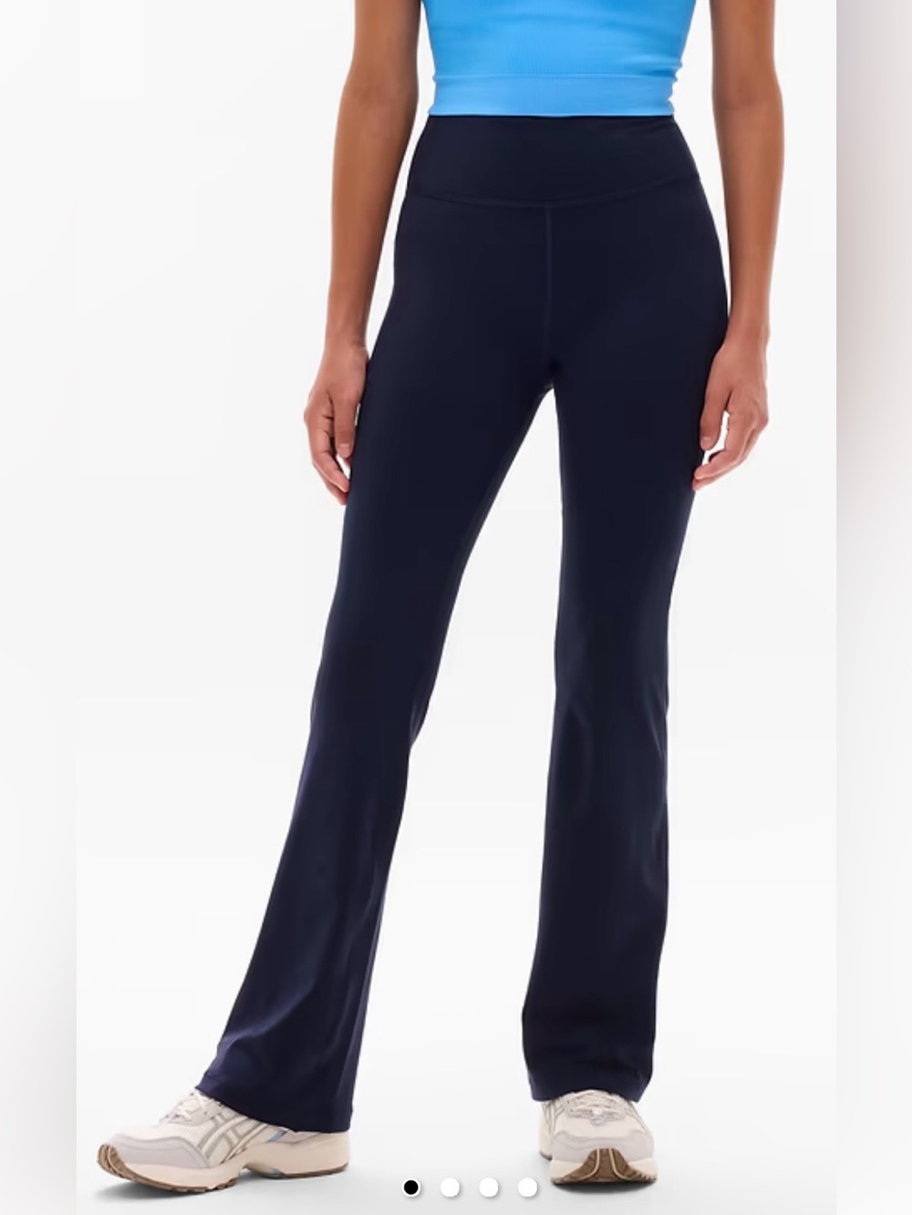 Athleta Girl Navy Flare Chit Chat Pants